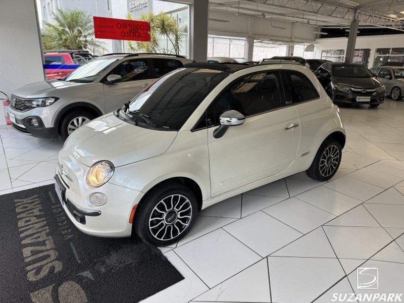 Fiat 500 Cabrio 1.4 Aut. 2014 Branca