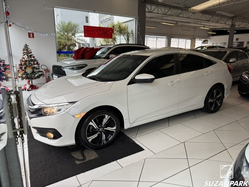 Honda Civic EXL 2.0 CVT 2017 Cinza